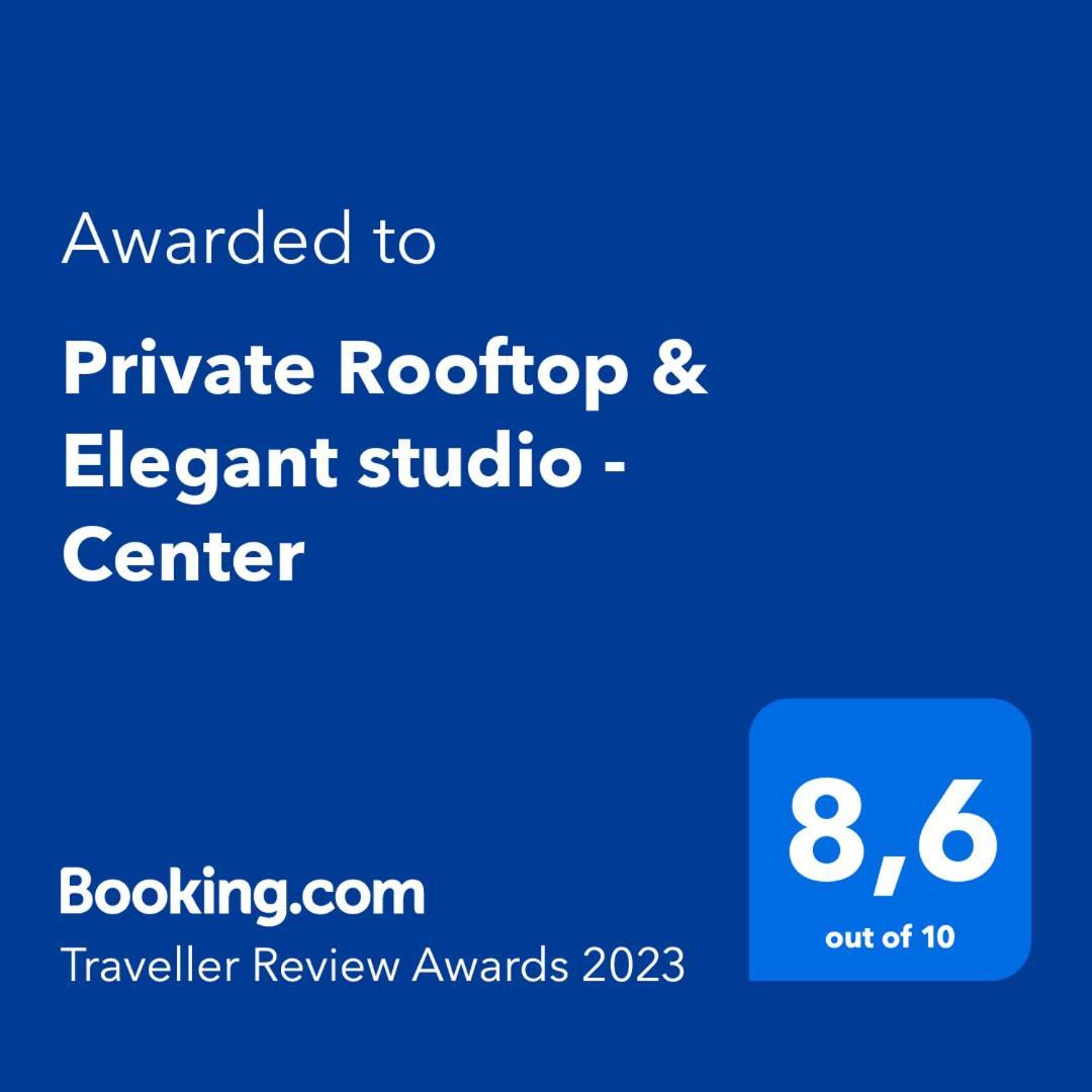 Private Rooftop & Elegant Studio - Center By Rems Apartment Малага Екстериор снимка
